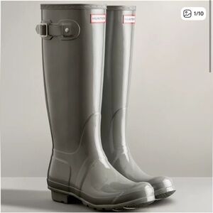 Like New Hunter Original Tall Glass Waterproof Boots